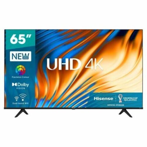 Hisense 65″ 4K UHD SMART TV, 3 HDMI, 2 USB, AV,ATV/DRV,Free Wall Bracket TV 65 A7H