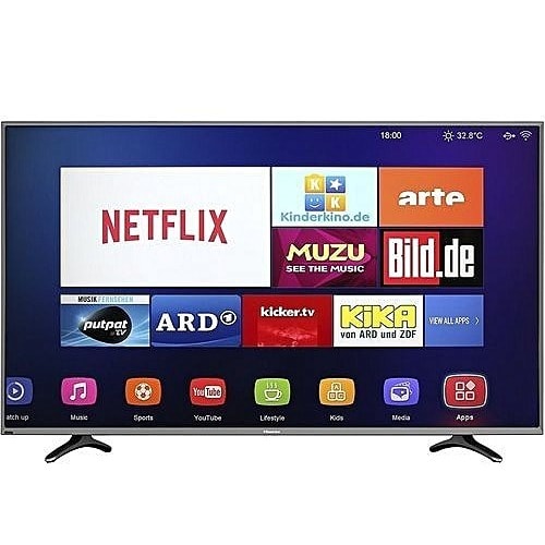 HISENSE 43 INCHES SMART FULL HD TV + Free Wall Bracket-43A4G